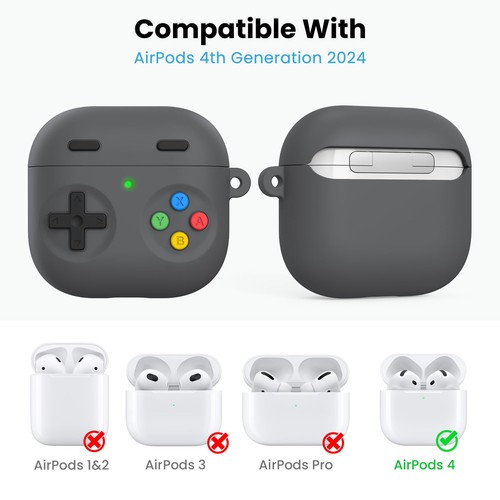 Airpods silicone case retro - silicone,