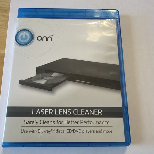 Onn laser lens cleaner blu - laser,